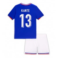 Maglia Calcio Francia Kante #13 Prima Divisa Bambino Europei 2024 Manica Corta (+ pantaloncini)